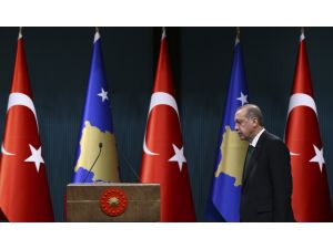 Erdoğan-Taçi ortak basın toplantısı