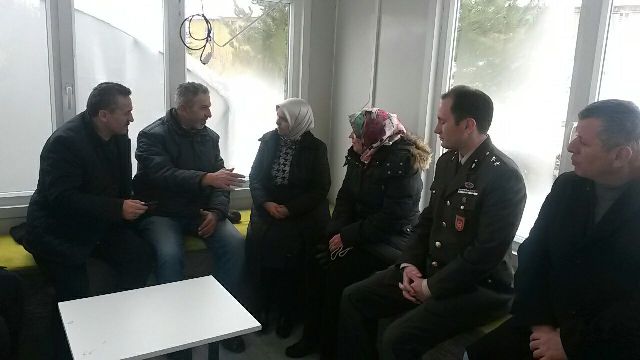 Milletvekili Erdoğan'dan şehit ailesine ziyaret