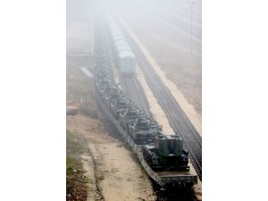 Suriye sınırına askeri sevkiyat