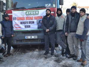 AYDER'den Haleplilere yardım