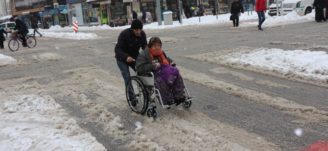 Konya'da kar bereketi! Konya'da 5 günlük hava durumu!