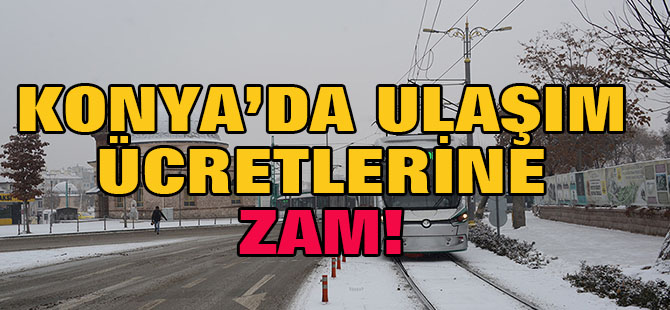 Toplu Ulaşım Ücretlerine zam!