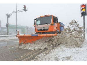 Başkentte kar yağışı