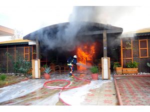 GÜNCELLEME - Antalya'da hamamda yangın