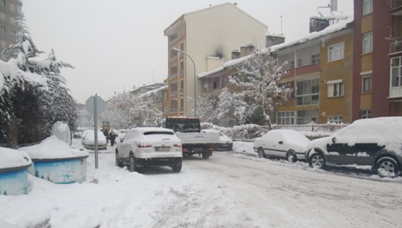 Çalışmalara araç engeli