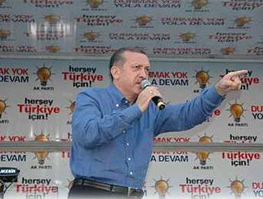 Erdoğan'ın masasındaki anket