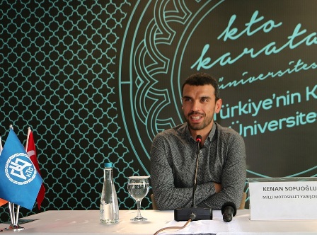 Sofuoğlu, KTO Karataylı gençlerle buluştu