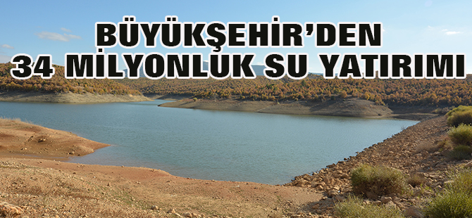Büyükşehir'den 2016'da 34 Milyonluk Sulama ve Gölet Yatırımı