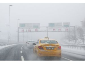 İstanbul'da kar yağışı