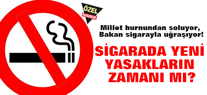Millet burnundan soluyor, Bakan sigarayla uğraşıyor!