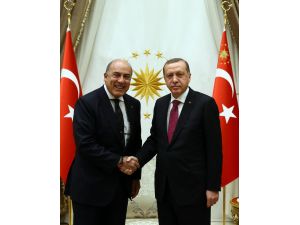 Cumhurbaşkanı Erdoğan'ın kabulü