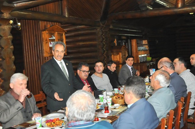 Başkan Akkaya, gazetecilerle buluştu