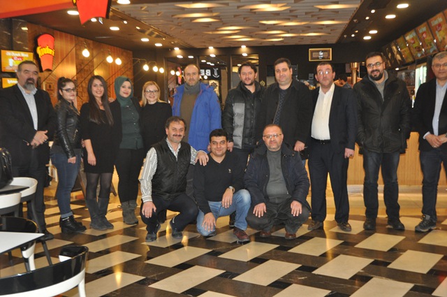 Kent Plaza Gazetecilerle bir araya geldi