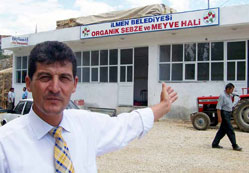 İlmen'e sebze ve meyve hali
