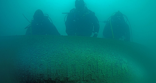Van Gölü’nde batık Rus gemisine ulaşıldı