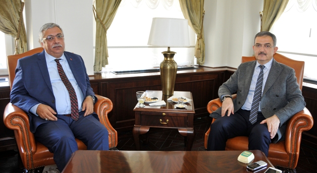 RTÜK Başkanı Yerlikaya’dan Rektör Şahin’e Ziyaret