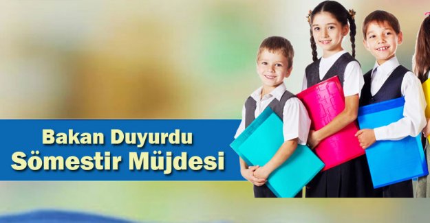 Sömestirde öğrencilere ödev yok!
