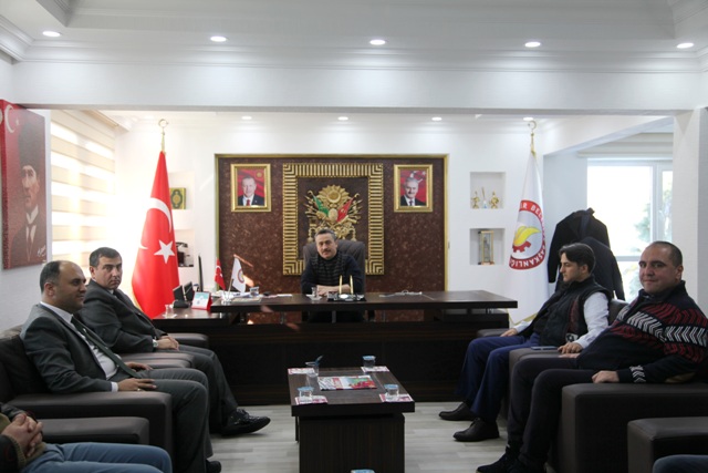 Kaymakam Şahiner Ve Başkan Özaltun'dan ziyaret