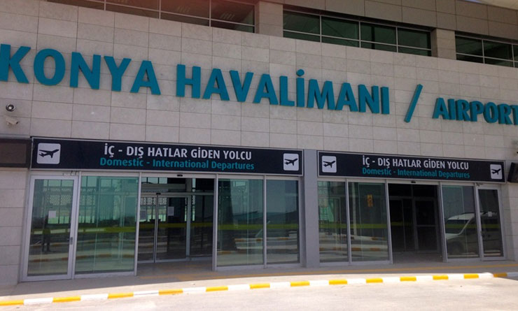 Konya Havalimanı 80 bin 557 yolcu ağırladı