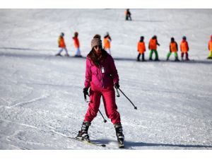 Kartalkaya'da kayak keyfi