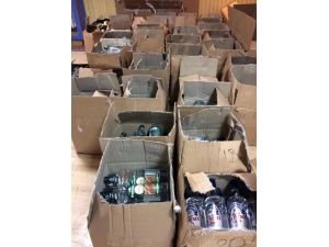 Amasya'da kaçak içki operasyonu