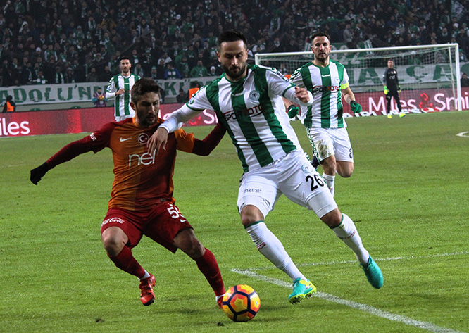 Atiker Konyaspor: 0 - Galatasaray: 1