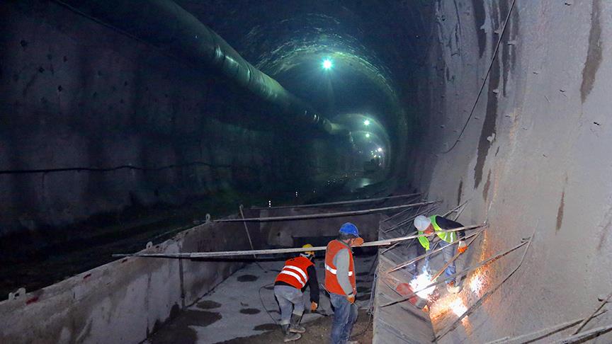 Kop Tüneli'nin 5 bin 200 metresi delindi VİDEO HABER