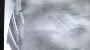 Hırsızlık Güvenlik Kamerasına Yansıdı