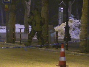 Konya Valiliği yanında şüpheli çanta paniği