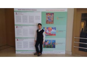 Öykü yarışmasında birinci olan öğrenci, Beyşehir'i sevindirdi