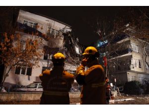 Ankara'daki doğalgaz patlaması