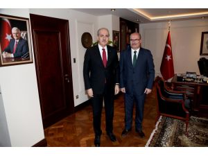 Kurtulmuş, ATO Başkanı Baran’ı kabul etti