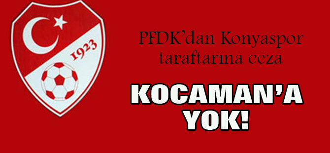 Konyaspor taraftarına ceza