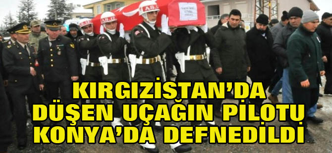 Düşen Kargo Uçağının Pilotlarından Kazım Öndül Son Yolculuğuna Uğurlandı