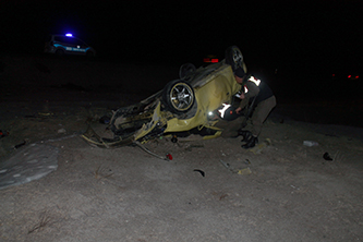 Kaza yaptıktan 5 saat sonra fark edildiler