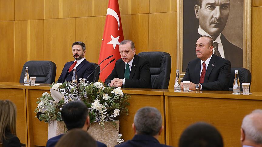 Erdoğan: Meydanlarda yer almamıza mani bir hal yok VİDEO HABER