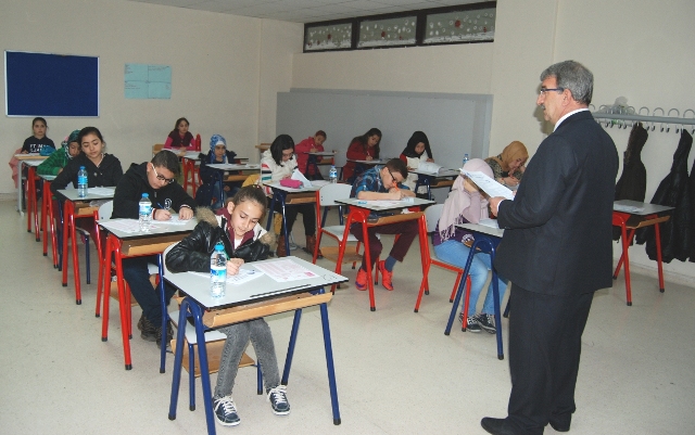 TED bursluluk sınavına yoğun ilgi