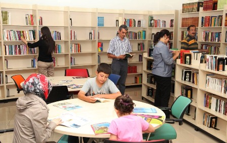 Selçuklu’da kütüphaneler tatilde de açık