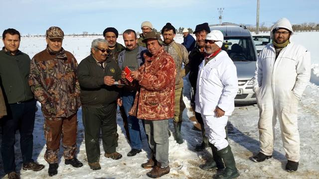 Konya'da yasa dışı kara avcılığına ceza