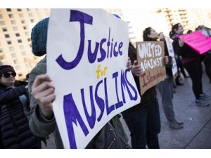 Washington'da Trump karşıtı gösteri