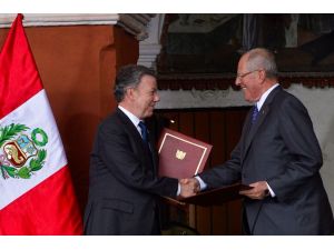 Kolombiya ve Peru 3. Ortak Bakanlar Kurulu toplantısı