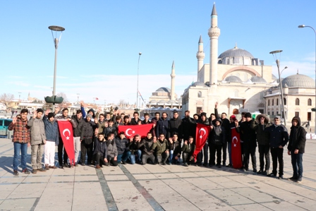 Gençler eksi 10 derecede ‘Evet’ dedi