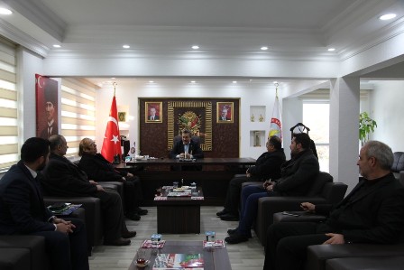 Emekli Vali Güney'den Başkan Tutal'a ziyaret