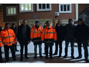 Diyarbakır'da karla mücadele