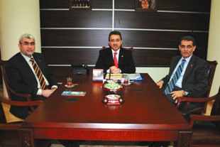 Güçlü’den Hançerli’ye ziyaret