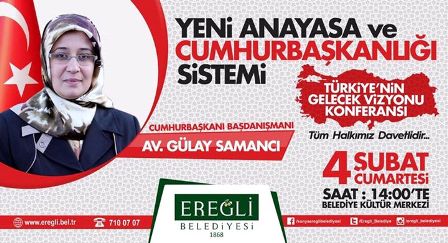 Gülay Samancı Ereğli’de konuşacak