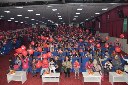 Çocuklara dolu dolu eğlence