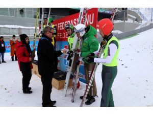 FIS Kayakla Atlama Kıta Kupası yarışları sona erdi