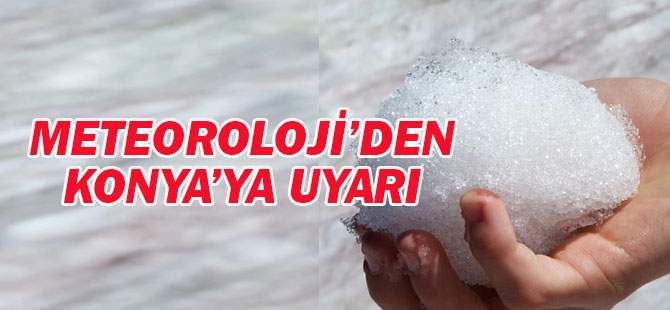 Meteoroloji'den Kar Erimesine Karşı Uyarı