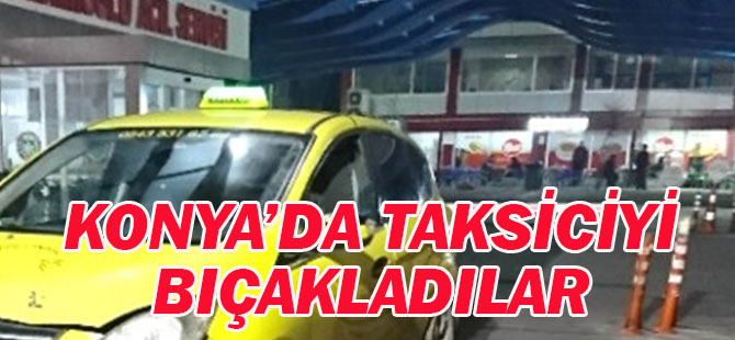 Taksi Şoförü Kendisini Bıçaklayan Şahsı Cep Telefonuyla Çekti